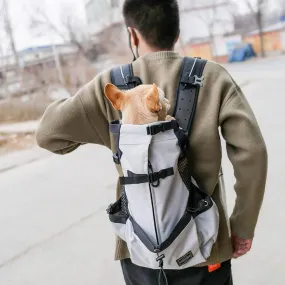 Travel Puppy Hunderrucksack | Geräumiger und Bequemer Rucksack für Mittelgroße Hunde